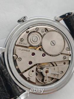 Vintage Crystal Watch Spider Lugs New Old Stock Working Perfectly Manual 15