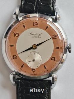 Vintage Crystal Watch Spider Lugs New Old Stock Working Perfectly Manual 15