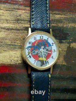 Vintage Dabs Batman Super Hero Wrist WATCH 1977 Rare DC NOS