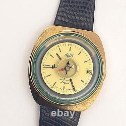 Vintage Dalil Super Muslim Quartz Watch 1990s Swiss Nos Old Stock