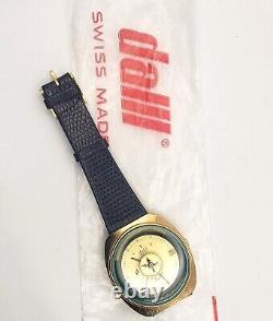 Vintage Dalil Super Muslim Quartz Watch 1990s Swiss Nos Old Stock