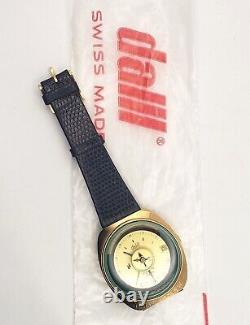 Vintage Dalil Super Muslim Quartz Watch 1990s Swiss Nos Old Stock