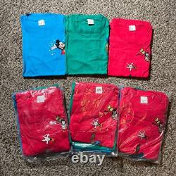 Vintage Disney T-shirt Bundle Lot of 12 Size XL 90s USA Made NOS New old Stock