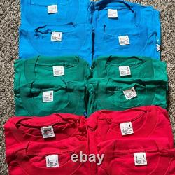 Vintage Disney T-shirt Bundle Lot of 12 Size XL 90s USA Made NOS New old Stock