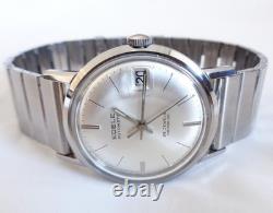 Vintage Edele 25 Jewels Automatic Swiss Made Stainless Steel Mens Watch (NOS)