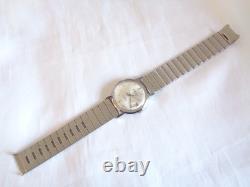 Vintage Edele 25 Jewels Automatic Swiss Made Stainless Steel Mens Watch (NOS)