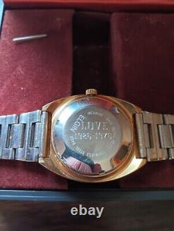 Vintage Elgin Wrist Watch Mens N. O. S Nos With Box