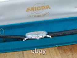 Vintage Enicar Ultrasonic (Circa 1960s), NOS, with box/tags, 33mm diameter
