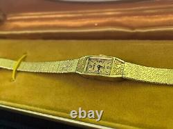 Vintage GRUEN17J Womens Watch 1/20 10K Gold Fill withOriginal Box New Old Stock