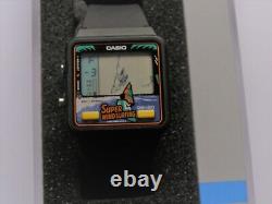 Vintage Game Watch Casio GS-20 SUPER WINDSURFING QW919 NOS YEAR 1990