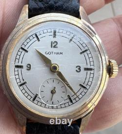 Vintage Gotham military sector dial attention Batman Fans, rare NOS Antelop Band