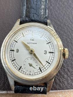 Vintage Gotham military sector dial attention Batman Fans, rare NOS Antelop Band