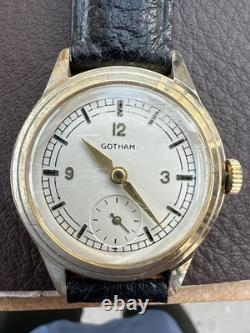Vintage Gotham military sector dial attention Batman Fans, rare NOS Antelop Band