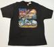 Vintage HARLEY DAVIDSON Shirt XL 90s Ride Free RK Stratman Single Stitch NOS