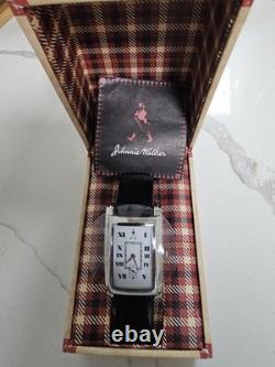 Vintage Johnnie Walker Promotional Watch Striding Man New Old Stock Tags, Box