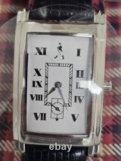 Vintage Johnnie Walker Promotional Watch Striding Man New Old Stock Tags, Box