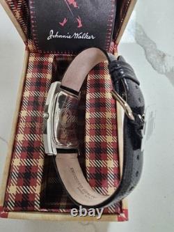 Vintage Johnnie Walker Promotional Watch Striding Man New Old Stock Tags, Box