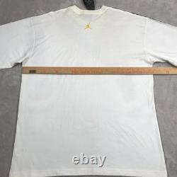 Vintage Jordan Shirt Mens Size XL Gray Graphic 20 Year Anniversary NEW Old Stock