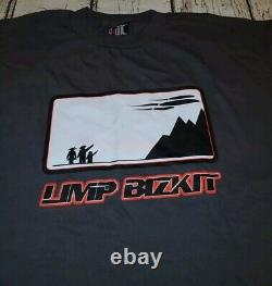 Vintage Limp Bizkit UFO T-shirt, Giant Label, Size XL, NOS, 1999