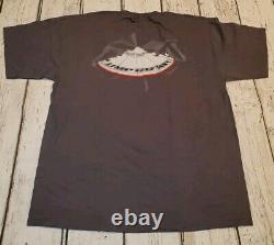 Vintage Limp Bizkit UFO T-shirt, Giant Label, Size XL, NOS, 1999