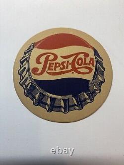 Vintage Lot Of 75+ Pepsi Cola Paper Drink Coasters Counter Bar NOS