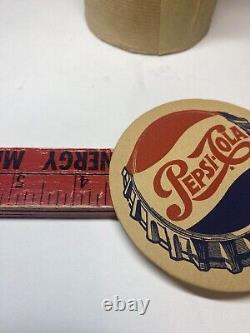 Vintage Lot Of 75+ Pepsi Cola Paper Drink Coasters Counter Bar NOS