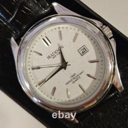 Vintage Men's Watch MADISON 40mm DATE NEW Classic Men's watch New Old Stock