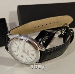 Vintage Men's Watch MADISON 40mm DATE NEW Classic Men's watch New Old Stock