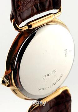 Vintage Movado Ladies New-Old-Stock 2-Tone 18K GP/SS Watch Model #87.09.820