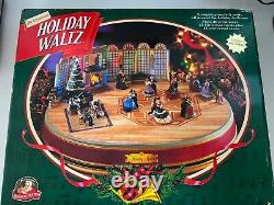 Vintage Mr Christmas Holiday Waltz 1996 Animated Dance Floor NEW Old Stock