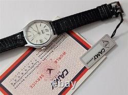 Vintage NOS 1970's CAMY Swiss Manual Wind Men's Watch