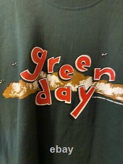 Vintage NOS 1994 Green Day Dookie Tour Shirt L New Old Stock