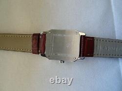 Vintage NOS DUNHILL Men's Rectangular Steel Wristwatch Mechanical 28mm x 39mm