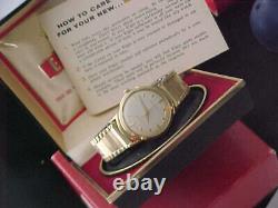 Vintage NOS Elgin Automatic With Double Box Set And Papers Outstanding Condition