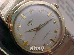 Vintage NOS Elgin Automatic With Double Box Set And Papers Outstanding Condition