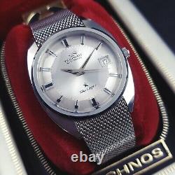 Vintage NOS-Full Set Technos Sky Light Automatic PiePan 2824 Watch Stunning