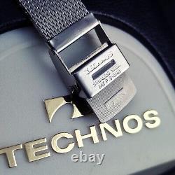 Vintage NOS-Full Set Technos Sky Light Automatic PiePan 2824 Watch Stunning