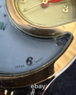 Vintage NOS Nicolet 2 Dial Watch With Box Quartz Watch