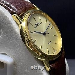 Vintage NOS Seiko Spirit Sweeping Second Quartz Men's Watch 5S21-8000