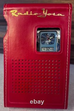 Vintage NOS YOTA Transistor Radio Watch YOTA Timepiece NOS YR1000 FREE S&H