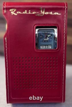 Vintage NOS YOTA Transistor Radio Watch YOTA Timepiece NOS YR1000 FREE S&H