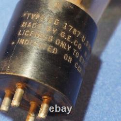 Vintage NOS vacuum tube, MEGA RARE US Navy military surplus, GE type CG 1787
