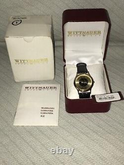 Vintage New Old Stock 1880s UNISEX WITTNAUER 2000 MEAC CHAMPS Wristwatch Swiss