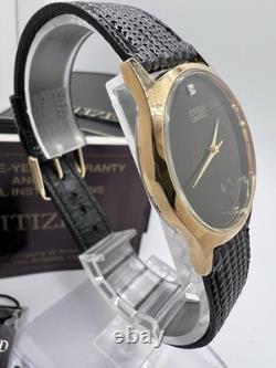 Vintage New Old Stock Citizen Men's Dress Upscale Watch Thin Box And Papers