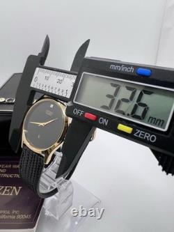 Vintage New Old Stock Citizen Men's Dress Upscale Watch Thin Box And Papers