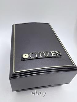 Vintage New Old Stock Citizen Men's Dress Upscale Watch Thin Box And Papers