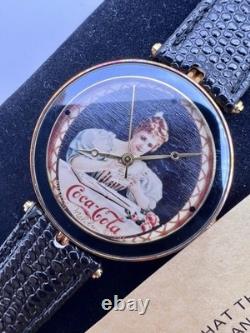 Vintage New Old Stock Coca Cola Hand Painted Dial Malibu Jewelry Art Collectors