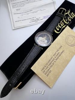 Vintage New Old Stock Coca Cola Hand Painted Dial Malibu Jewelry Art Collectors