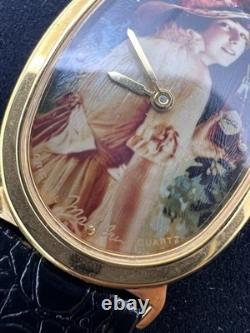 Vintage New Old Stock Coca Cola Hand Painted Dial Malibu Jewelry Art Collectors