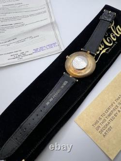 Vintage New Old Stock Coca Cola Hand Painted Dial Malibu Jewelry Art Collectors